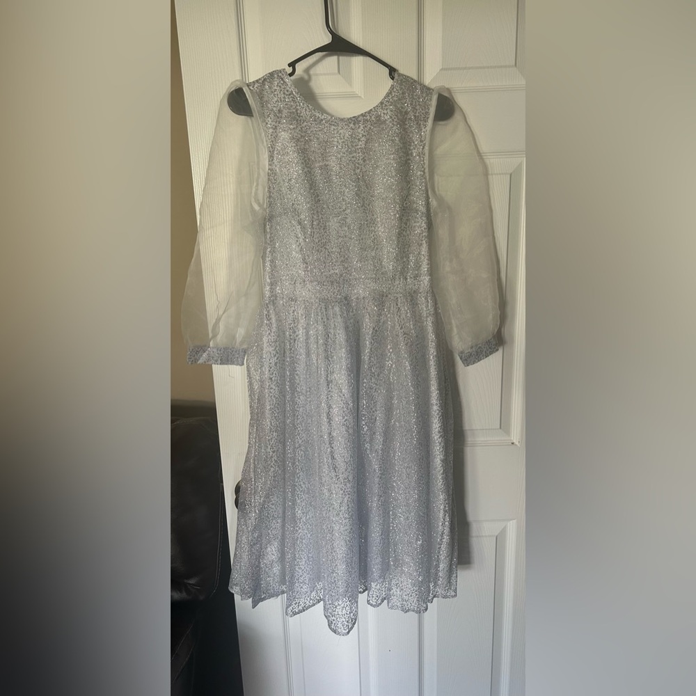 Silver Glitter dress